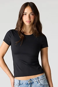 Luxe Heavy Contour Crew T-Shirt