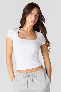 Soft Contour Classic Square Neck T-Shirt