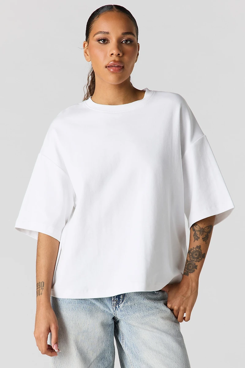 T-shirt carré surdimensionné