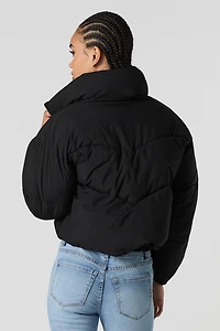 Veste bouffante doublée de Sherpa