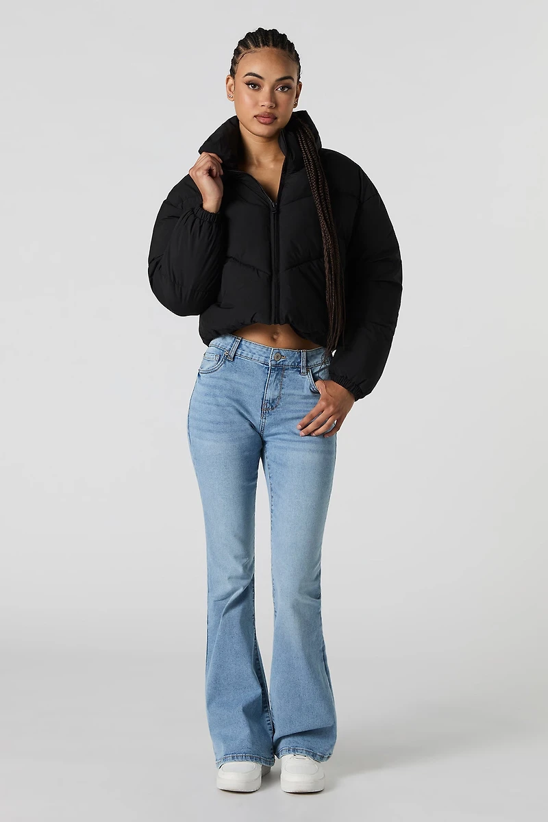 Veste bouffante doublée de Sherpa