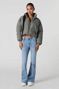 Veste bouffante doublée de Sherpa