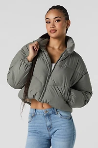 Veste bouffante doublée de Sherpa