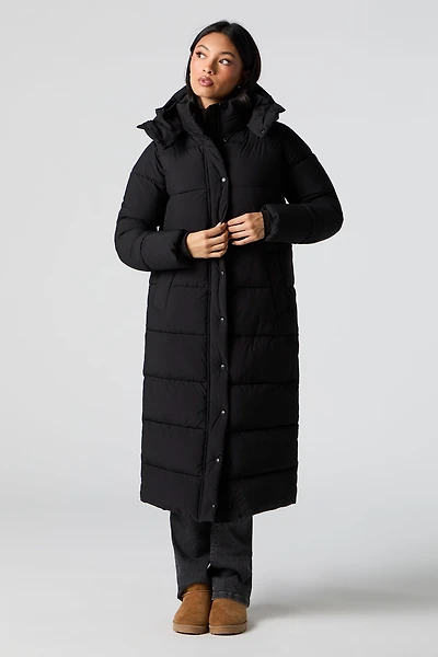 Longline Puffer Jacket