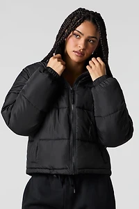 High Neck Puffer Jacket