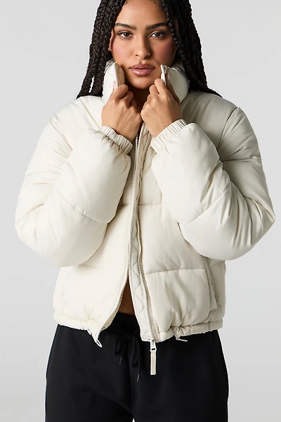 High Neck Puffer Jacket