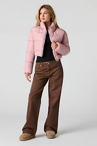 Cropped Puffer Jacket
