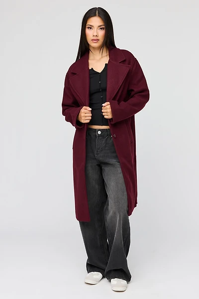 Manteau en simililaine