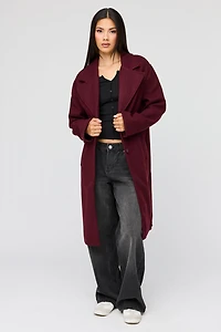 Manteau en simililaine