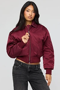 Blouson aviateur surdimensionné