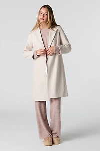 Manteau long à un bouton