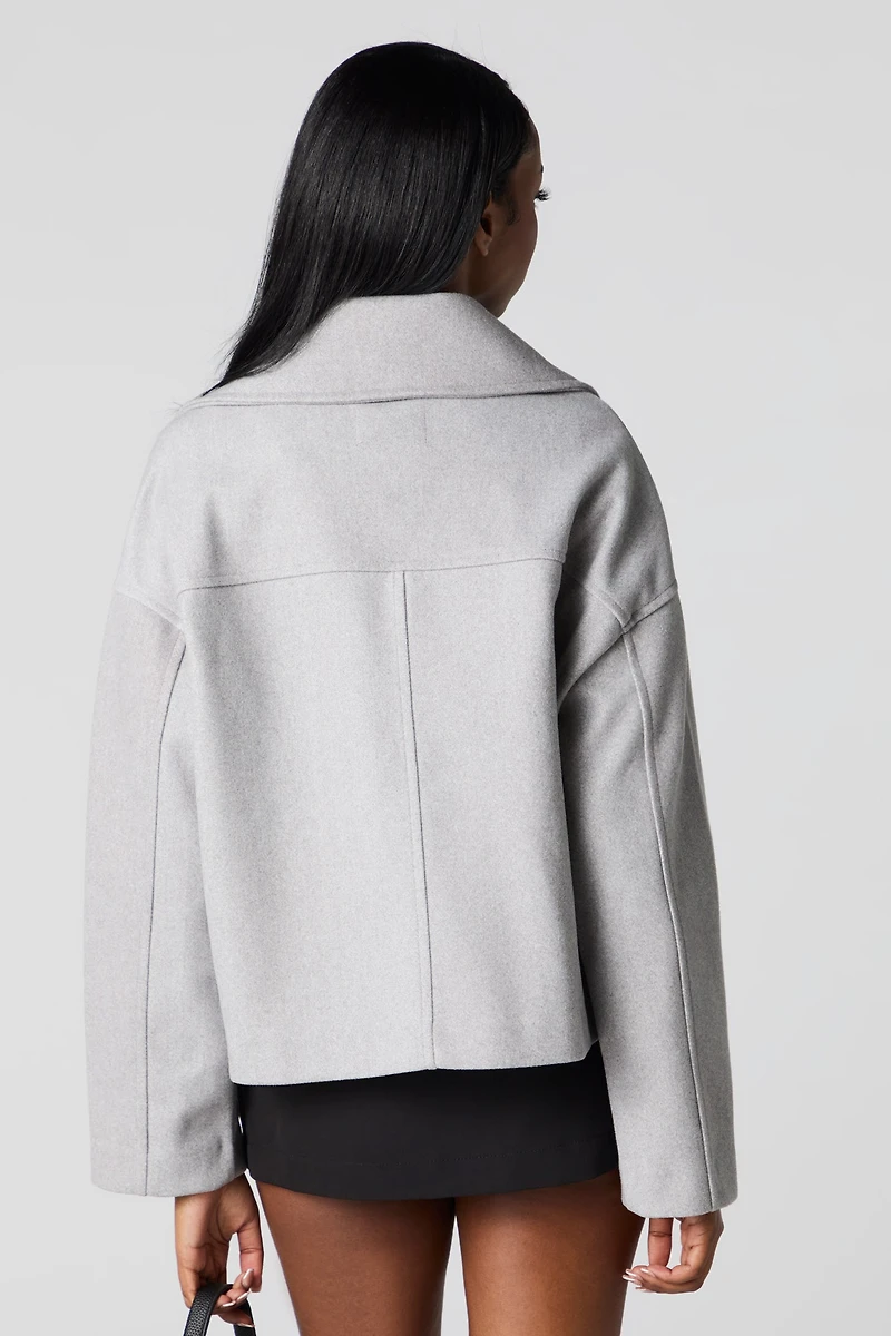 Double Breasted Short Coat