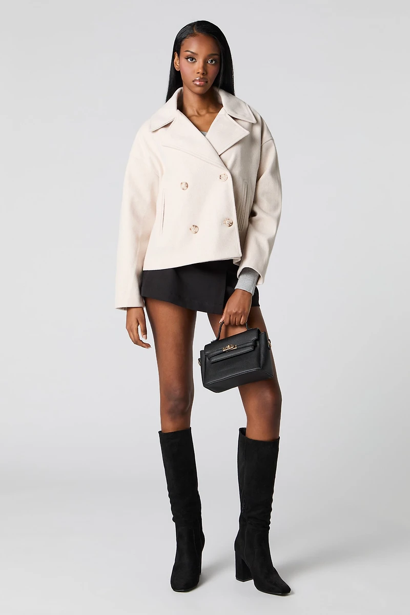 Double Breasted Short Coat