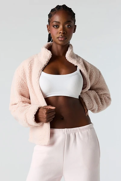 Sherpa Zip-Up Jacket