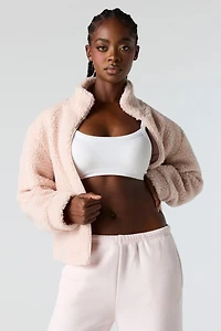Sherpa Zip-Up Jacket