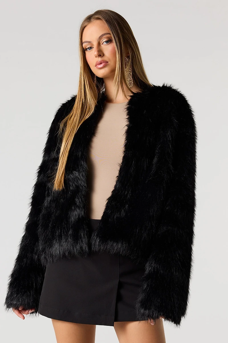 Faux Fur Jacket