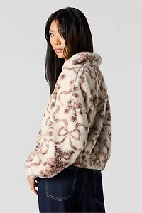Blouson aviateur en Sherpa
