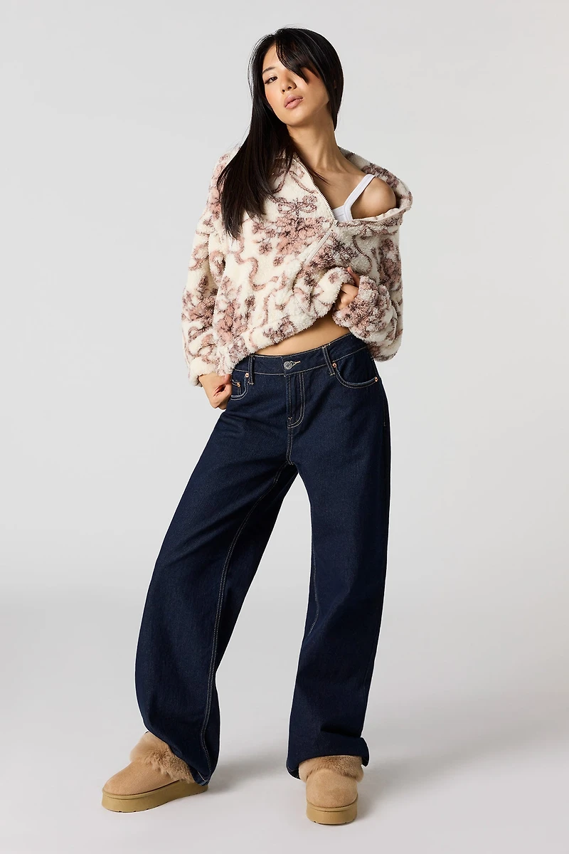 Blouson aviateur en Sherpa