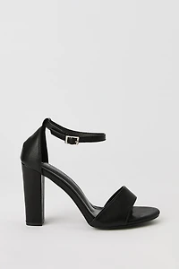 Ankle Strap Block Heel Sandal