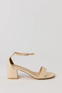 Ankle Strap Block Heel Sandal