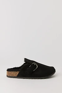 Faux Fur Lined Clog