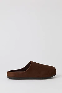 Faux Suede Clogs
