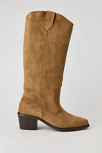 Bottes de cowboy au genou