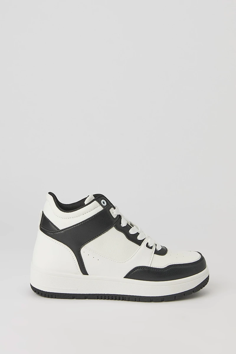 High Lace Up Sneaker