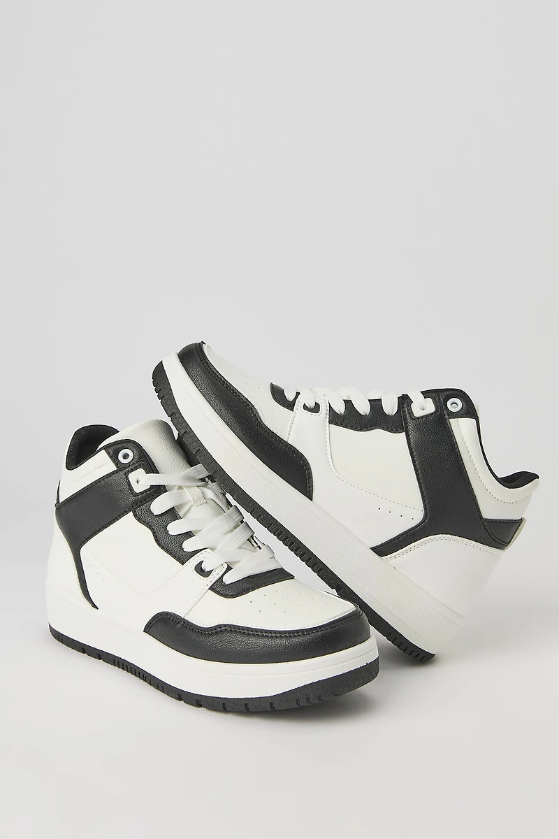 High Lace Up Sneaker