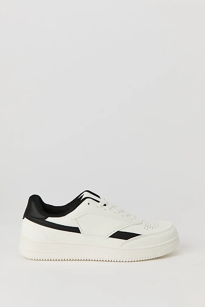 Espadrilles lacées avec blocs de couleurs