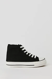 Espadrilles hautes lacées