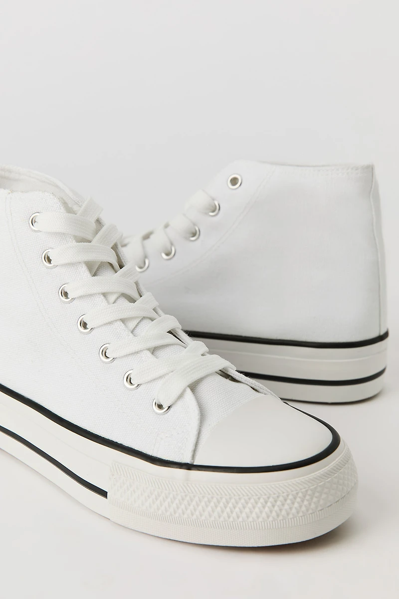 High Top Lace-Up Sneaker