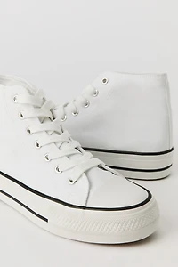 High Top Lace-Up Sneaker