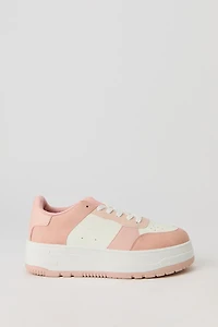 Espadrilles plateforme à tige basse