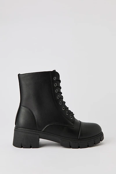 Lace Up Combat Boots