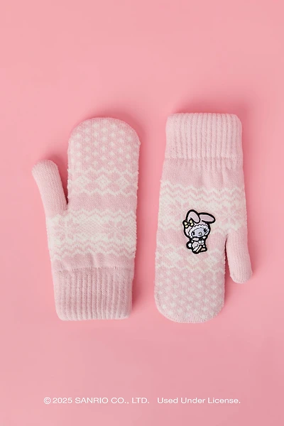 My Melody™ Lined Knit Mittens