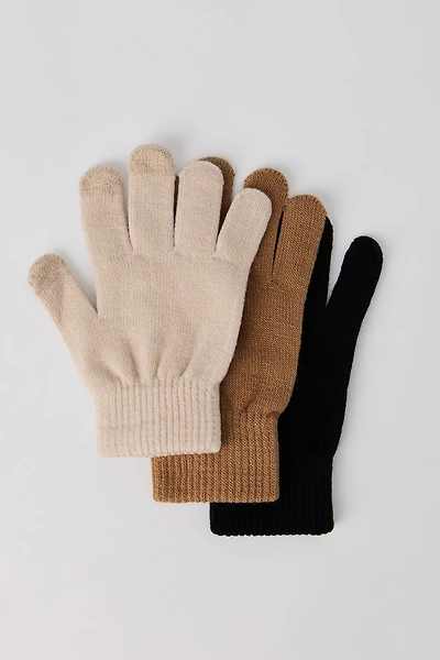 Gants pour écran tactile (paquet de 3)