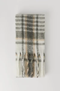 Thin Plaid Scarf
