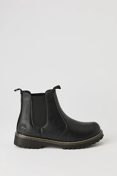 Faux Fur Lined Chelsea Boots