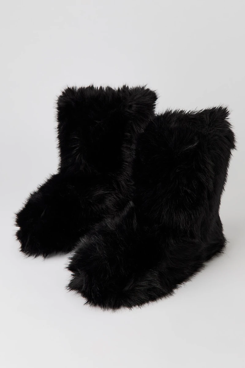 Faux Fur Boots