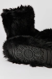 Bottes en similifourrure