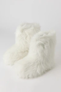 Bottes en similifourrure