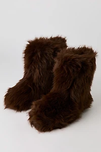 Faux Fur Boots