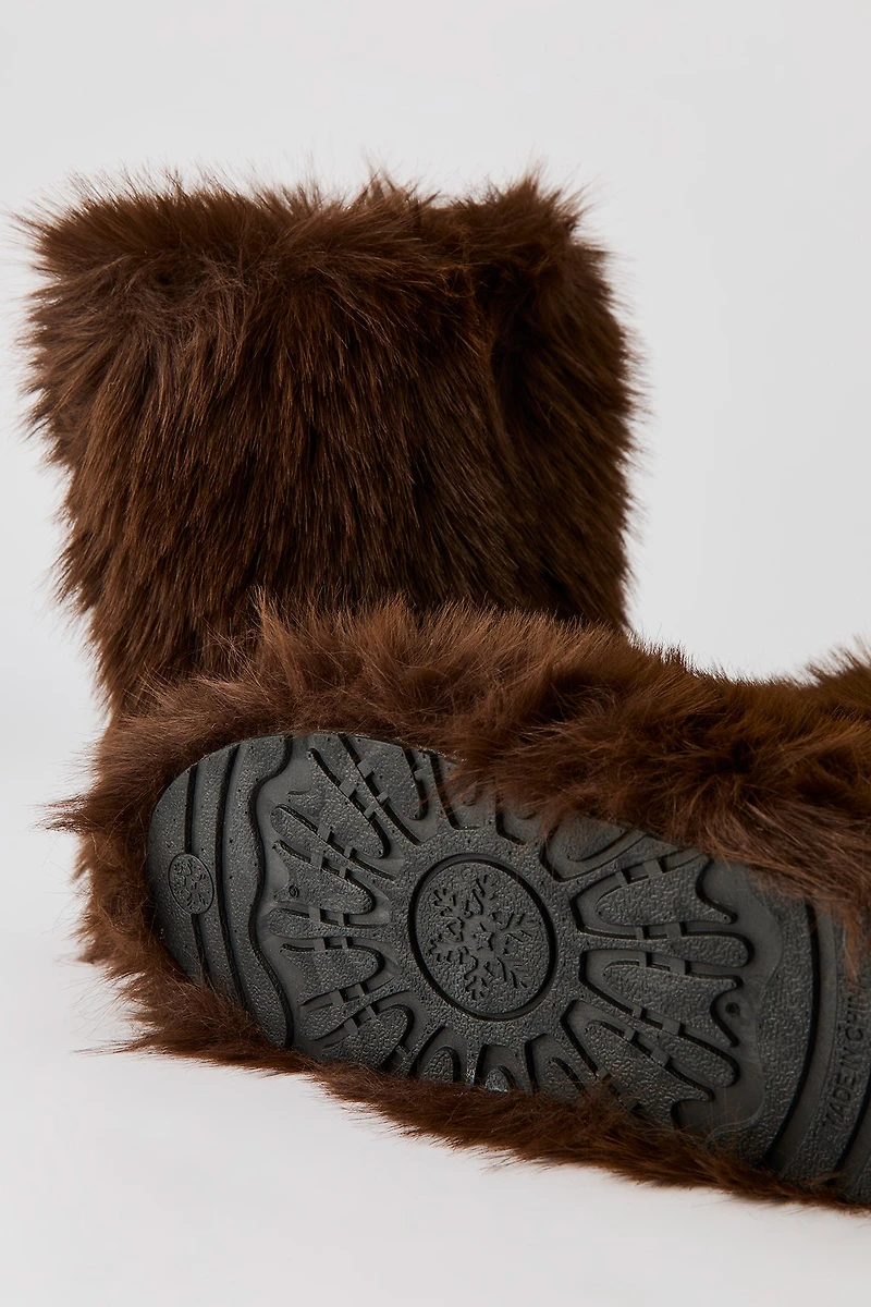 Bottes en similifourrure