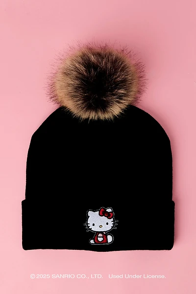 Hello Kitty® Patch Knit Beanie