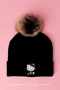 Hello Kitty® Patch Knit Beanie