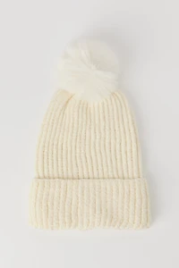Ribbed Chenille Beanie