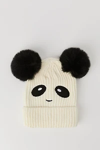 Ribbed Chenille Critter Beanie