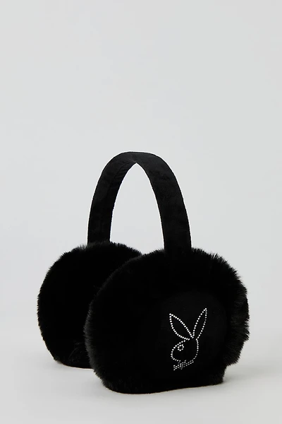Playboy Rhinestone Earmuffs