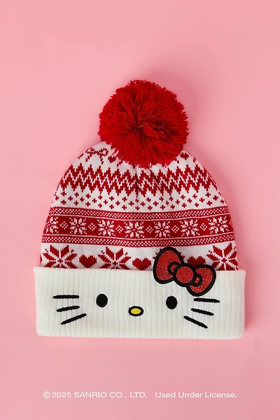 Hello Kitty® Jacquart Knit Beanie
